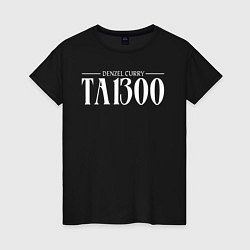 Футболка хлопковая женская Taboo: Denzel Curry, цвет: черный