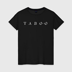 Футболка хлопковая женская Taboo, цвет: черный