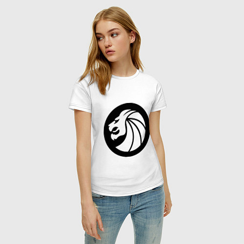 Женская футболка Seven Lions / Белый – фото 3
