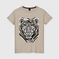 Женская футболка Geometric tiger