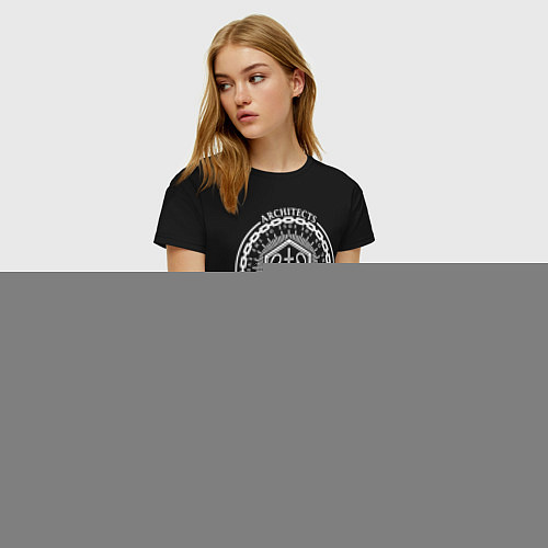 Женская футболка Architects: MMXII / Черный – фото 3