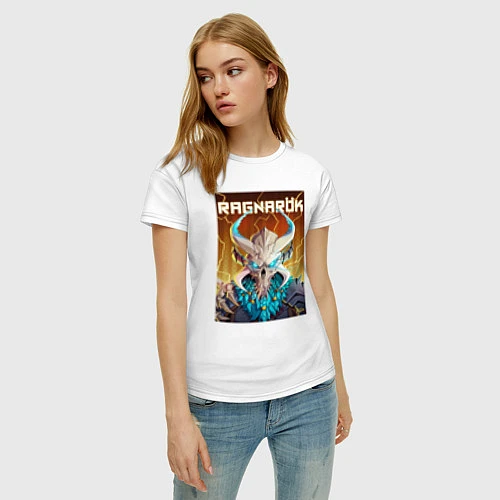 Женская футболка Fortnite: Ragnarok / Белый – фото 3
