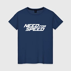 Футболка хлопковая женская Need for Speed, цвет: тёмно-синий
