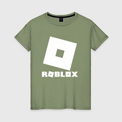 Футболка хлопковая женская ROBLOX, цвет: авокадо