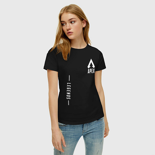 Женская футболка Apex Legends Gamer / Черный – фото 3