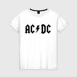 Женская футболка AC/DC