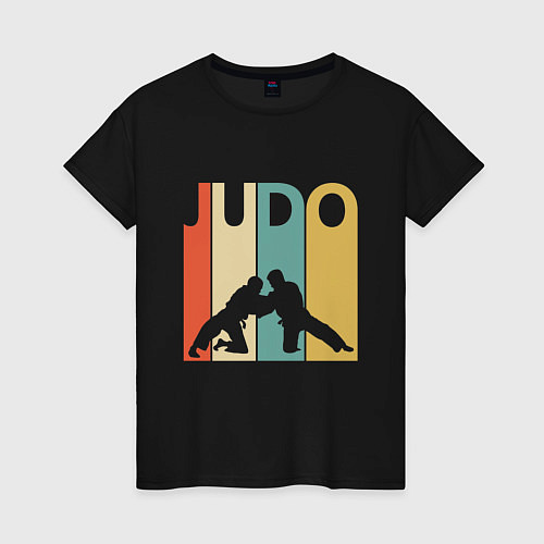 Женская футболка Judo / Черный – фото 1