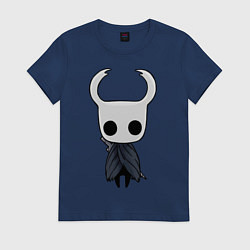 Футболка хлопковая женская Hollow Knight, цвет: тёмно-синий