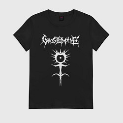 Футболка хлопковая женская Ghostemane, цвет: черный