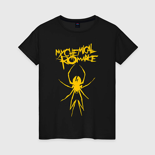 Женская футболка My Chemical Romance spider / Черный – фото 1