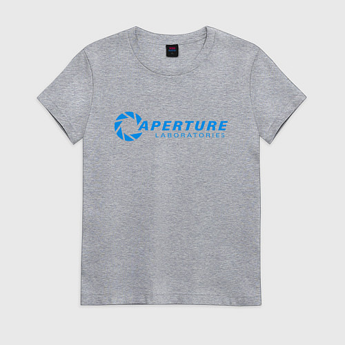 Женская футболка PORTAL / Меланж – фото 1