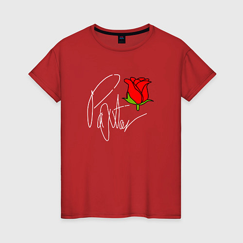 Женская футболка Payton Moormeier / Красный – фото 1