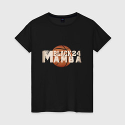 Футболка хлопковая женская Black Mamba, цвет: черный