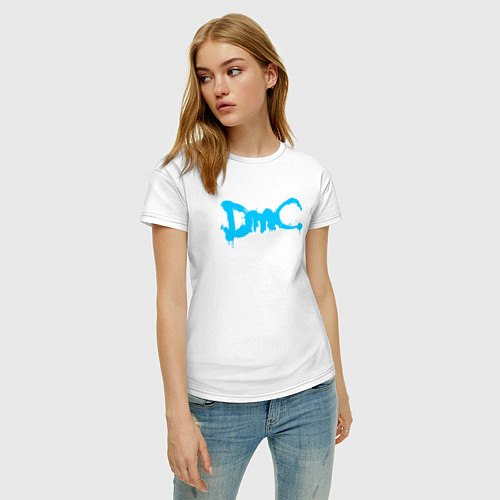Женская футболка DEVIL MAY CRY DMC / Белый – фото 3