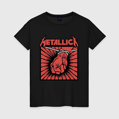Женская футболка Metallica / Черный – фото 1