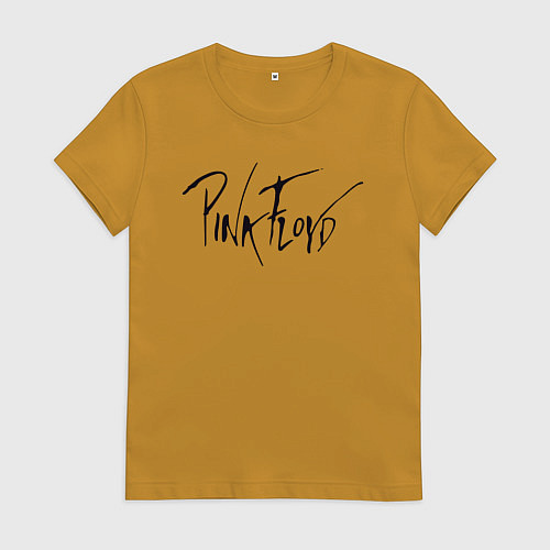 Женская футболка Pink Floyd / Горчичный – фото 1