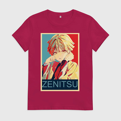 Женская футболка Зеницу Агацума / Маджента – фото 1