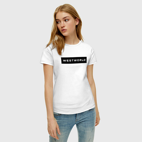 Женская футболка Westworld / Белый – фото 3