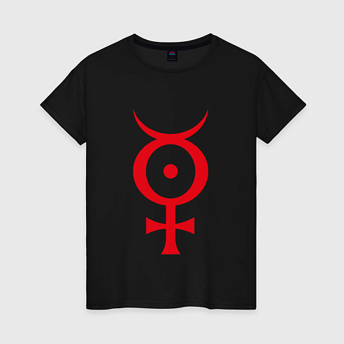Женская футболка Marilyn Manson / Черный – фото 1