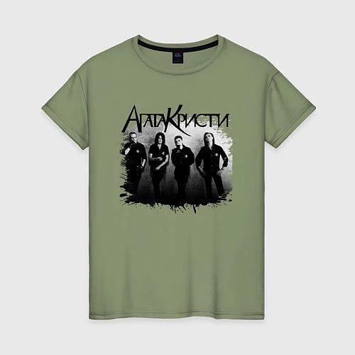 Женская футболка Агата Кристи / Авокадо – фото 1
