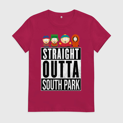 Женская футболка SOUTH PARK / Маджента – фото 1
