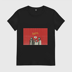 Футболка хлопковая женская The Killers, цвет: черный