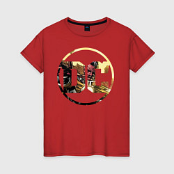 Футболка хлопковая женская Sinestro, цвет: красный