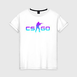 Женская футболка CS GO NEON