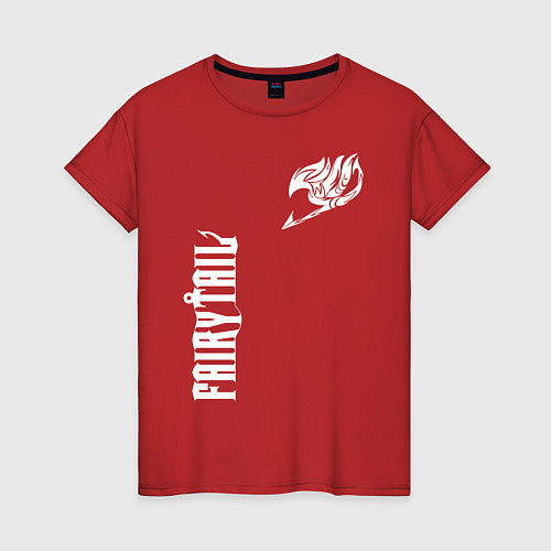 Женская футболка FAIRY TAIL / Красный – фото 1