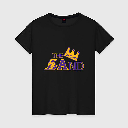 Женская футболка The LAnd / Черный – фото 1