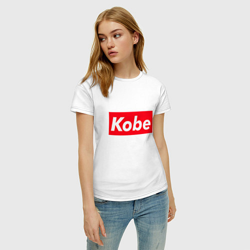 Женская футболка Kobe / Белый – фото 3