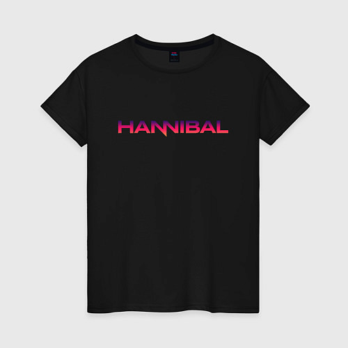 Женская футболка Hannibal / Черный – фото 1