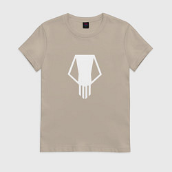 Футболка хлопковая женская Bakugo t-shirt, цвет: миндальный