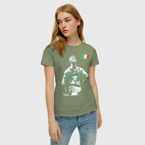 Женская футболка Конор МакГрегор / Авокадо – фото 3
