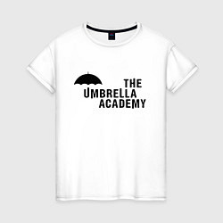 Футболка хлопковая женская Umbrella Academy, цвет: белый