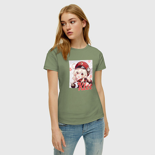 Женская футболка Klee / Авокадо – фото 3