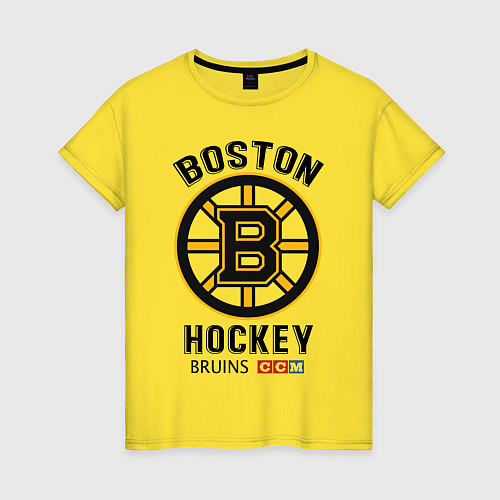 Женская футболка BOSTON BRUINS NHL / Желтый – фото 1