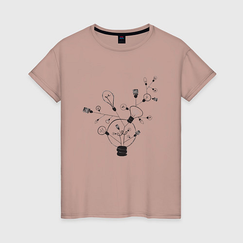 Женская футболка Absurd 3 / Пыльно-розовый – фото 1