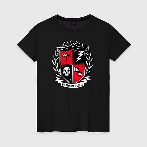 Женская футболка Umbrella academy / Черный – фото 1