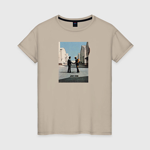 Женская футболка Pink Floyd / Миндальный – фото 1