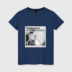Футболка хлопковая женская House Of Balloons The Weeknd, цвет: тёмно-синий