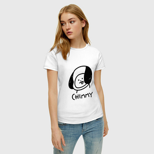 Женская футболка ЧИММИ CHIMMY / Белый – фото 3