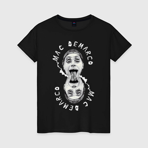 Женская футболка Mac Demarco / Черный – фото 1