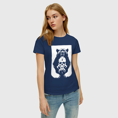 Женская футболка BERSERK БЕРСЕРК / Тёмно-синий – фото 3