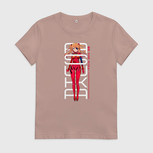 Женская футболка Asuka / Пыльно-розовый – фото 1