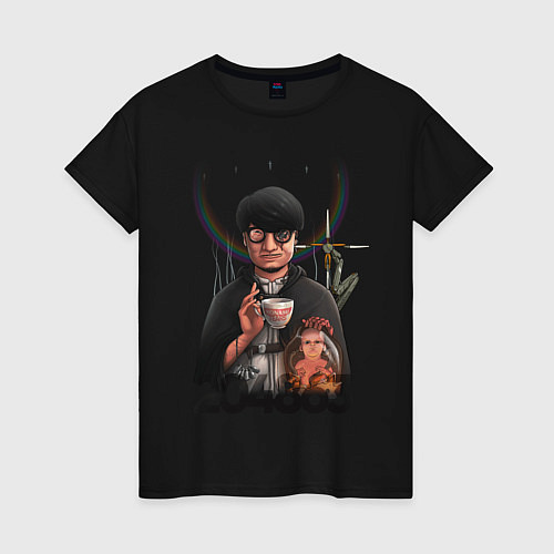 Женская футболка Hideo Kojima / Черный – фото 1