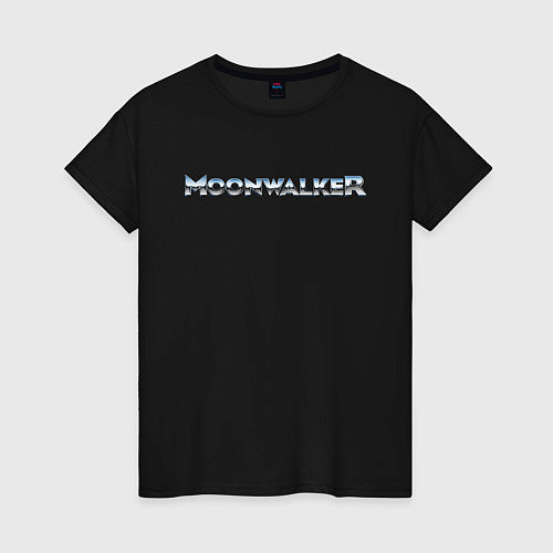 Женская футболка Майкл Джексон MOONWALKER / Черный – фото 1