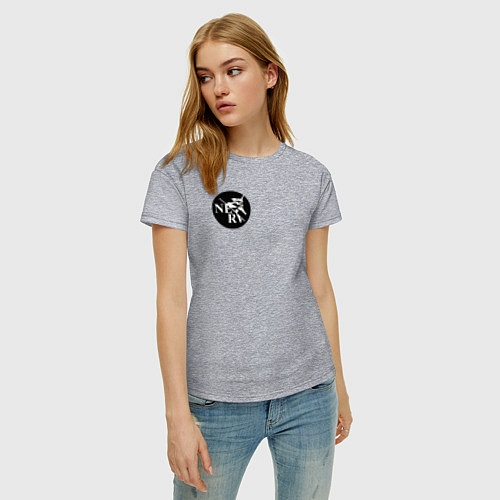 Женская футболка Nerv / Меланж – фото 3