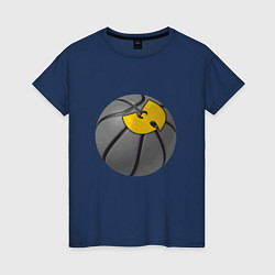 Футболка хлопковая женская Wu-Tang Basketball, цвет: тёмно-синий
