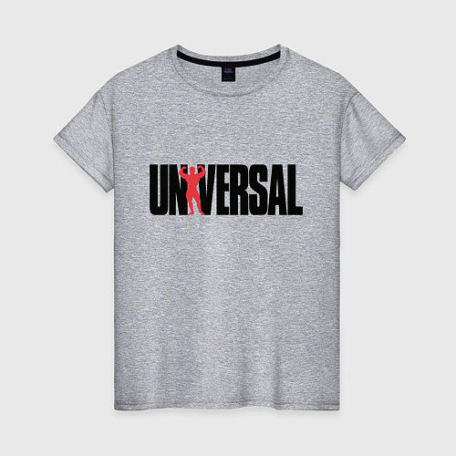 Женская футболка ANIMAL UNIVERSAL ЭНИМАЛ / Меланж – фото 1